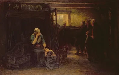 Trauer (Aus der Dunkelheit ins Licht), ca. 1871